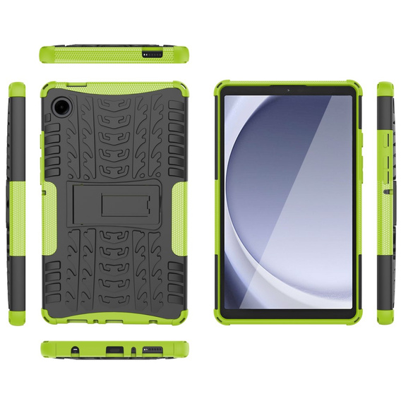 Pouzdro pro Samsung Galaxy Tab A9, Tire Armor, zelené