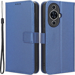 Klopové pouzdro pro Huawei Nova 11, Wallet Smart Magnet, modré