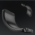 Pouzdro pro Samsung Galaxy M55 5G, Carbon, černé