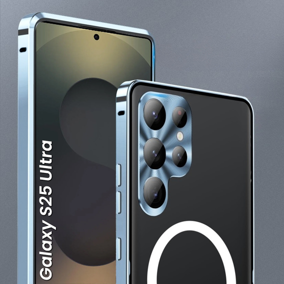 Ochranné pouzdro na fotoaparát pro Samsung Galaxy S25 Ultra, CamShield MagSafe, modré