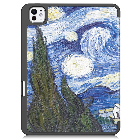 Pouzdro pro iPad Pro 11 2024, Smartcase, oil painting