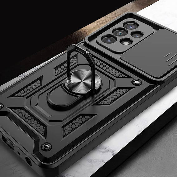Pouzdro pro Samsung Galaxy A52 / A52s, CamShield Slide, černé