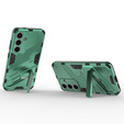 Pouzdro pro Samsung Galaxy A56 5G, Military kickstand, zelené