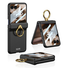 Pouzdro se stojánkem a ochranou pantů pro Motorola Razr 60 Ultra 5G