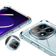 Pouzdro pro Xiaomi Redmi Note 14 Pro+ 5G, Erbord Dropproof, průhledné + sklo