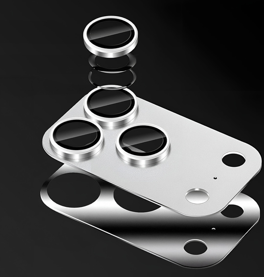 2x tvrzené sklo ERBORD pro ostrov fotoaparátů pro iPhone 17 Pro