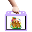 Dětské pouzdro pro Lenovo Tab M10 X505F X605F / Tab P10-X705F/L / Huawei T5 10.1, Cute Patterns, se stojánkem, fialové