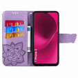 Klopové pouzdro pro T Phone 3 5G, Butterfly, fialové