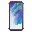 Pancéřové pouzdro pro Samsung Galaxy S21 FE, Dexnor Full Body, tmavě fialové