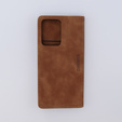 Pouzdro pro Xiaomi Redmi Note 12 5G / Poco X5 5G, ERBORD Vintage peněženka s klopou, hnědé