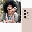Pouzdro pro Samsung Galaxy A53 5G, Silicone Lite, růžové