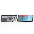 Pouzdro pro Xiaomi Redmi Note 13 Pro 5G, KickStand Camera Lens, šedé