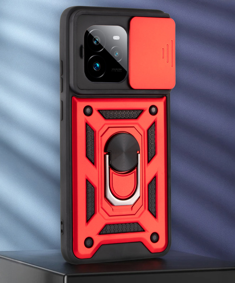 Pouzdro pro Realme GT 7 Pro, CamShield Slide, červené