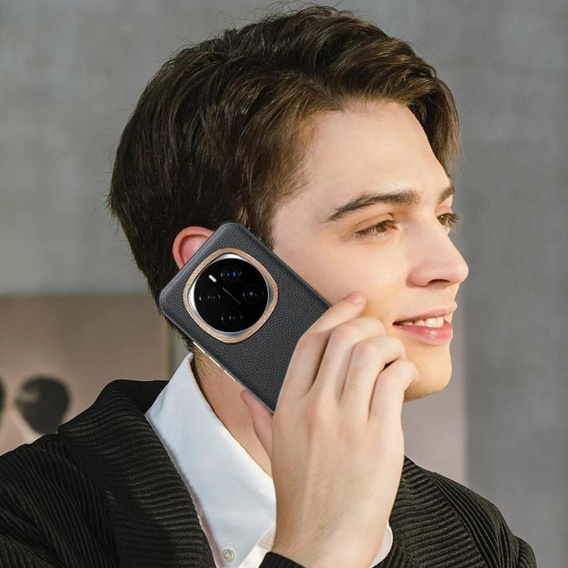 Kožené pouzdro pro Honor Magic 7 Pro 5G, leather hybrid, černé