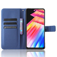 Klopové pouzdro pro Infinix Hot 30, Wallet Smart Magnet, modré