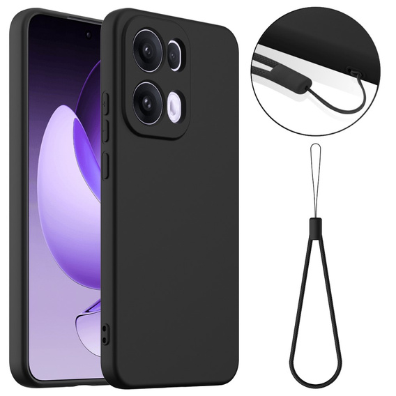Pouzdro pro Oppo Reno13 Pro 5G, Silicone MagSafe, černé