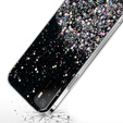 Pouzdro pro Xiaomi POCO M3, Glittery, černé