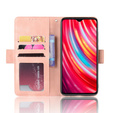Klopové pouzdro pro Xiaomi Redmi Note 8 Pro, Card Slot, růžové