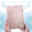 Pouzdro s klopou pro Xiaomi Redmi Pad SE 11", flower, růžové