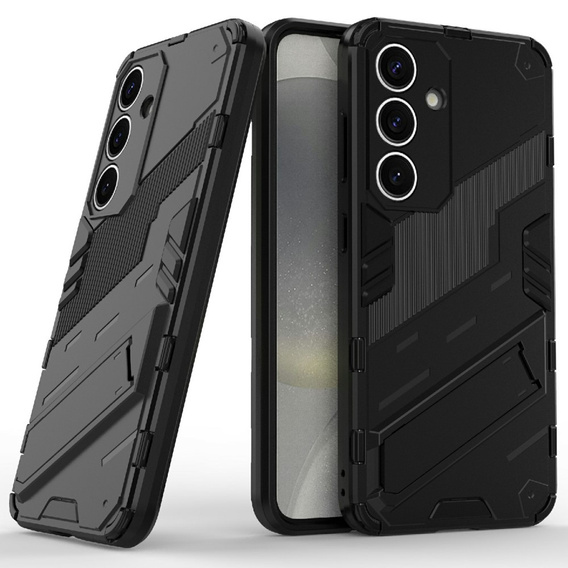 Pouzdro pro Samsung Galaxy A36 5G, Military kickstand, černé