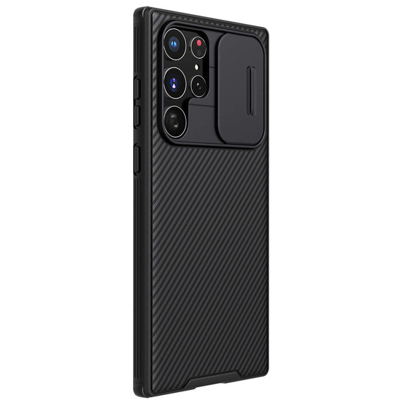 Pouzdro pro Samsung Galaxy S23 Ultra, obrněné Nillkin, CamShield Pro, černé