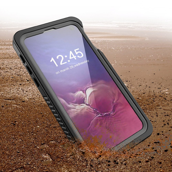 Vodotěsné pouzdro IP68 pro Samsung Galaxy S10e, černé