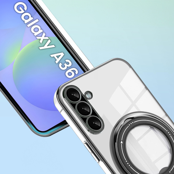 Magnetické pouzdro pro Samsung Galaxy A36 5G, pro MagSafe, černé