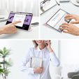 Pouzdro pro Samsung Galaxy Tab S10 Ultra, Dux Ducis TOBY, růžové