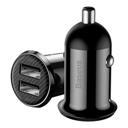 Baseus nabíječka do auta Grain Pro 2x USB 4,8A pro zařízení napájená přes USB – univerzální