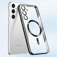 Pouzdro pro Samsung Galaxy A05s, Electro MagSafe, černé + sklo na displej
