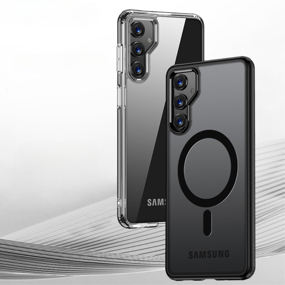 Pouzdro pro Samsung Galaxy A35 5G, Fusion Hybrid, pro MagSafe, černé