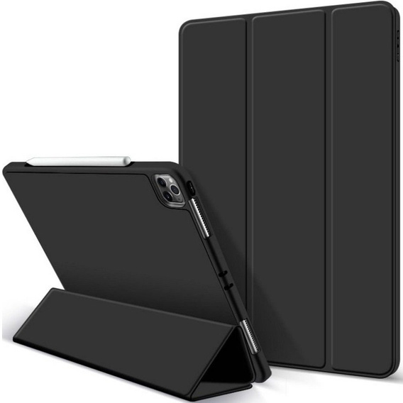 Pouzdro pro iPad Pro 11 2021/2022, Smartcase s prostorem pro stylus, černé