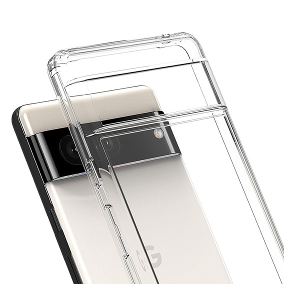 Pouzdro pro Google Pixel 7, Fusion Hybrid, průhledné