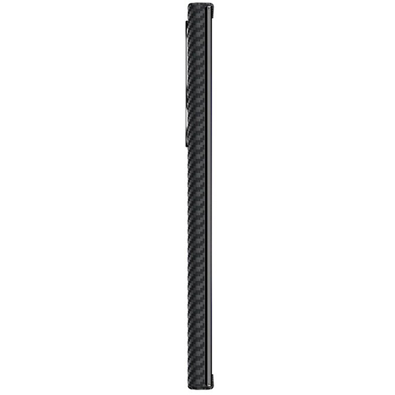 Pouzdro BENKS Kevlar pro Samsung Galaxy S23, pro MagSafe, Carbon Fiber, černé