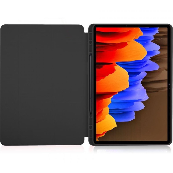 Pouzdro pro Samsung Galaxy Tab S7 FE 5G 12.4 T730 / T736B, Smartcase s prostorem pro stylus, modré