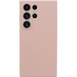 Pouzdro pro Samsung Galaxy S24 Ultra, Silicone Lite, růžové