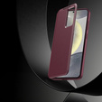 Flipové pouzdro pro Samsung Galaxy S25, Smart View Wallet, kaštanové