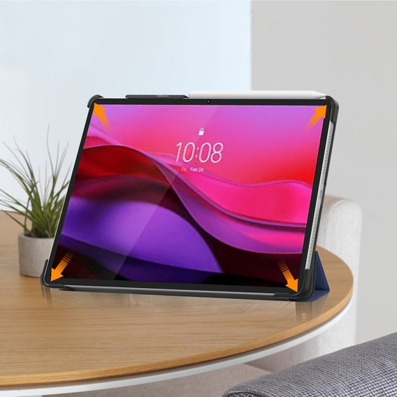 Pouzdro pro Lenovo Yoga Tab Plus, Smartcase, námořnicky modré