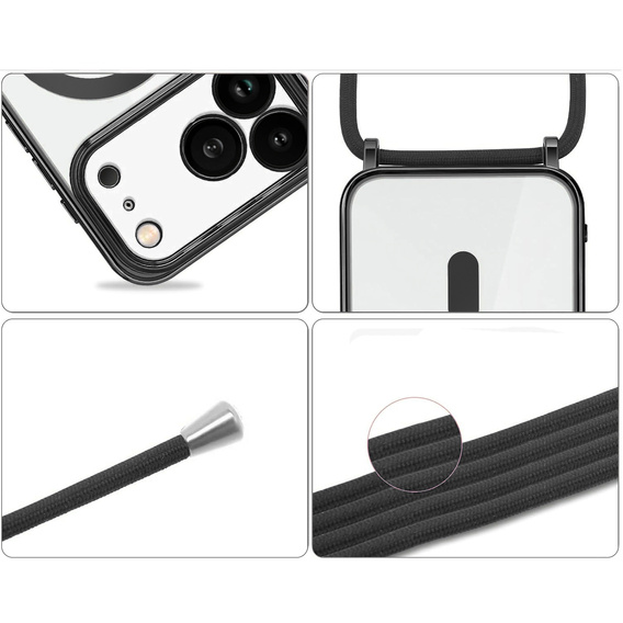 Pouzdro Electro MagSafe se šňůrkou pro iPhone 17 Pro Max