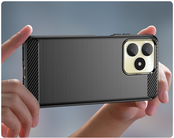 Pouzdro pro Realme C51, Carbon, černé