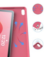 Pouzdro + klávesnice iPad 10.9 2022 10 Gen, Pen Slot, růžové rose gold