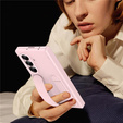 Pouzdro s rukojetí a stojánkem - růžové pro Samsung Galaxy Z Fold7