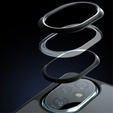 Pouzdro pro Honor 200 Pro 5G, Fusion Hybrid, transparentní / černé