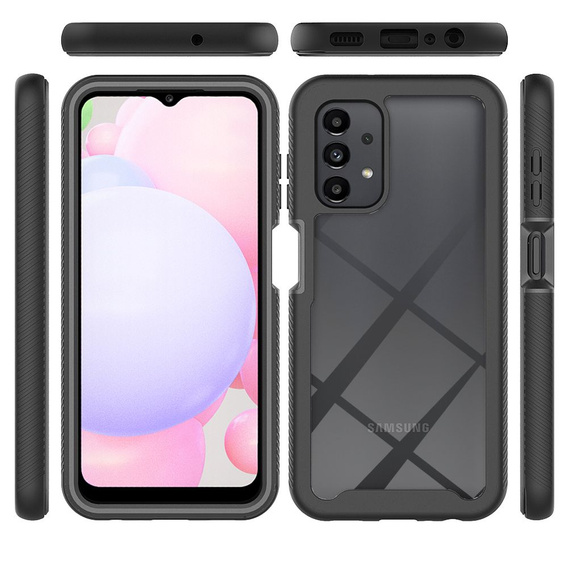Pouzdro pro Samsung Galaxy A13 4G, Shockproof, s fólií, modré