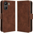 Klopové pouzdro pro Xiaomi Redmi 13C / Poco C65, Card Slot, hnědé