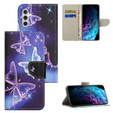 Klopové pouzdro pro Samsung Galaxy M15 5G, Wallet, Sparkling Butterflies
