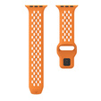 Silikonový řemínek pro Apple Watch 1/2/3/4/5/6/7/8/SE/ULTRA 42/44/45/49MM, oranžový