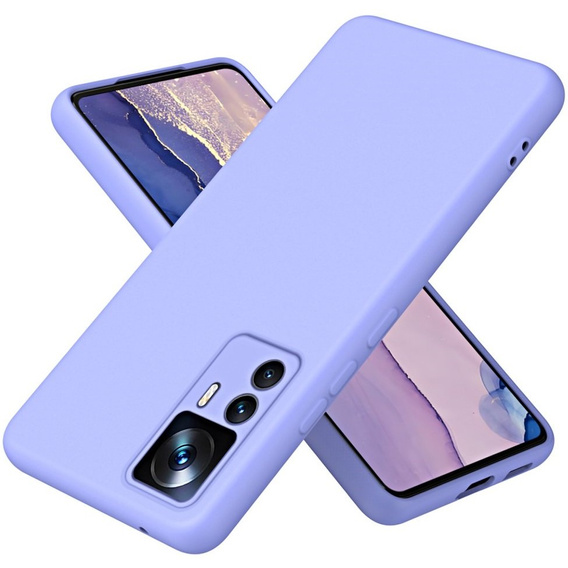 Pouzdro pro Xiaomi 12T 5G / 12T Pro 5G, Silicone Lite, fialové