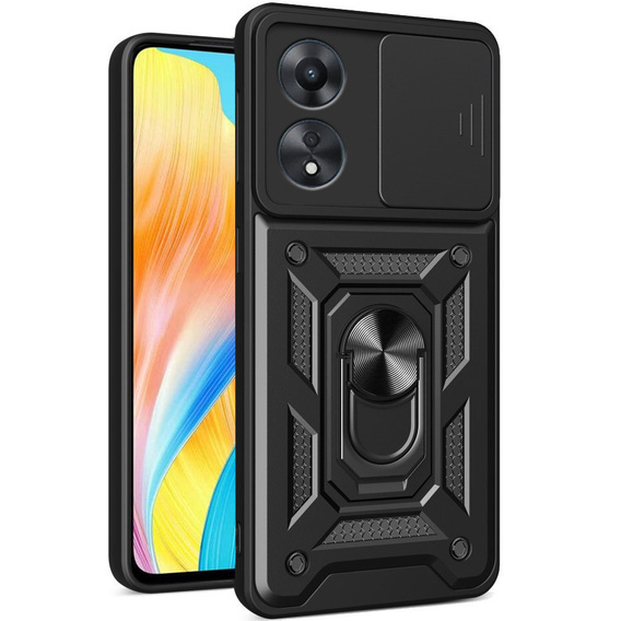 Pouzdro pro Oppo A98 5G, CamShield Slide, černé