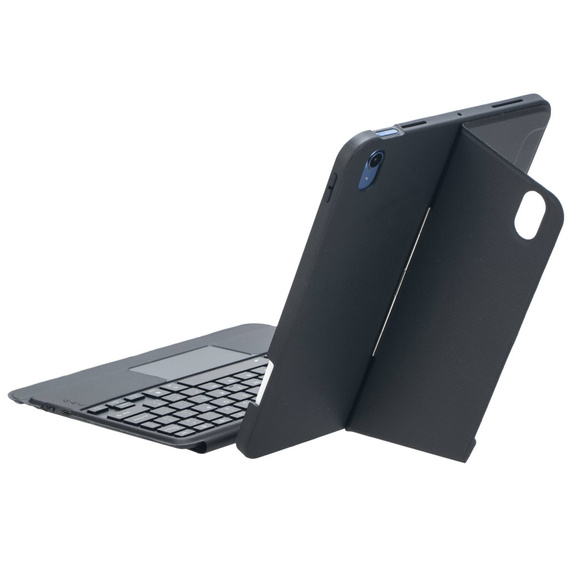Pouzdro + klávesnice iPad 10.9 2022 10 GEN, keyboard Pen Slot, černé
